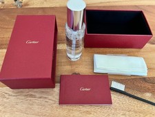 Authentic Cartier Jewelry And Watch Cleaning Kit Red Box Booklet Cloth Brush NIB