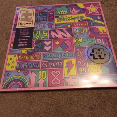 Broken Records Popstars Rundpuzzle Brandneu Versiegelt