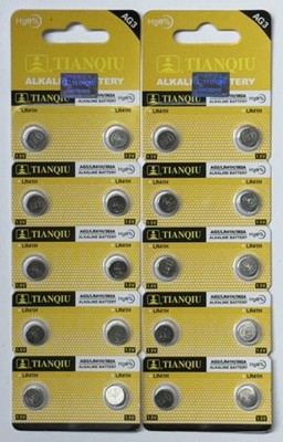 20 X LR41 AG3 392 LR736 SR41 SR41W SR41SW GP92A L736 GP192 FRESH FREE SHIPPING