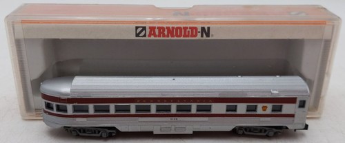 Arnold 5213 Escala N Pennsylvania Ferrocarril Observación Coche Pasajero #1126 EX/Caja | Condition: Used