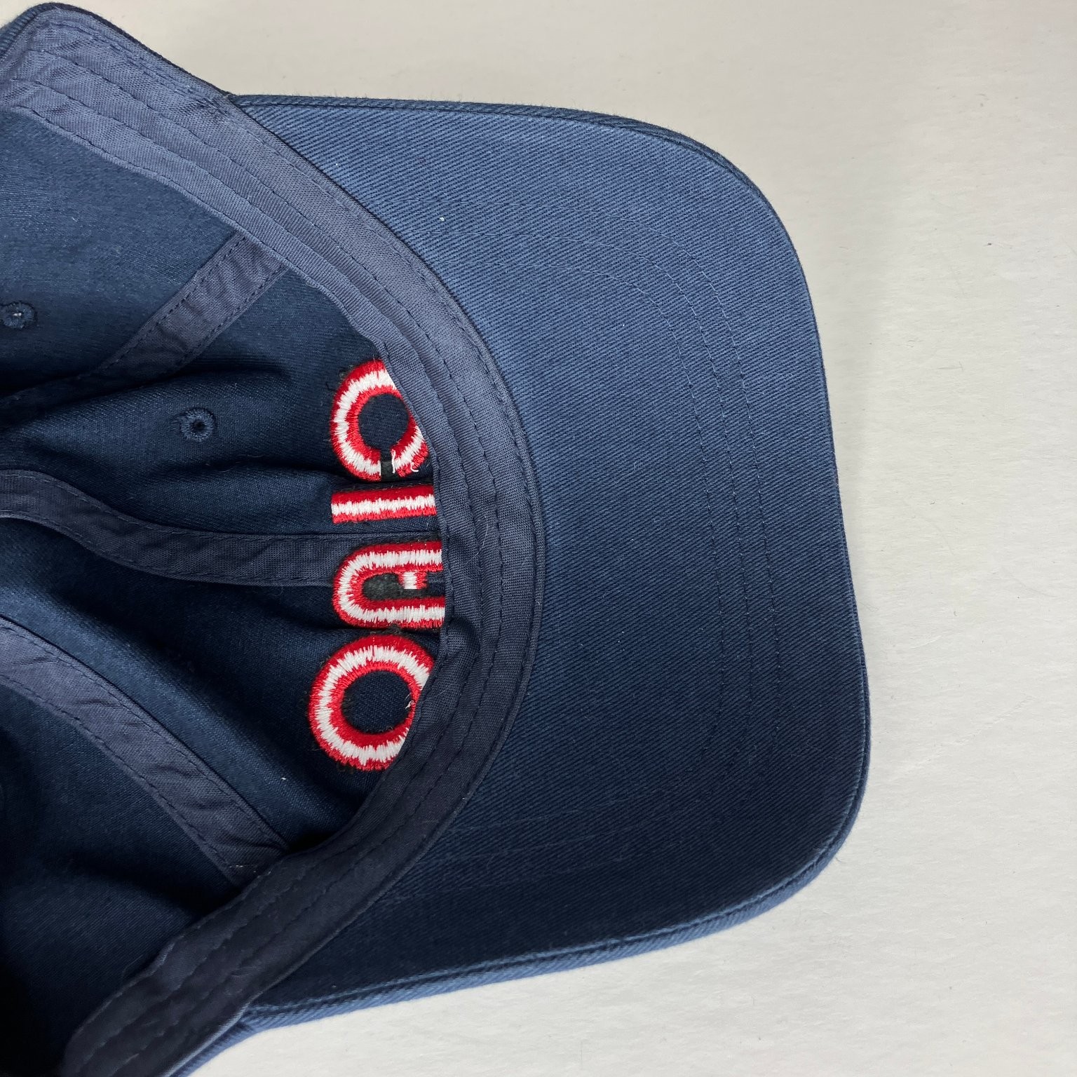 Universal Thread Hat Adjustable Navy Blue Red Emb… - image 6