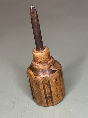 #ad VTG STANLEY #2 PHILLIPS SCREWDRIVER WOOD STUBBY No2712 NOS RARE SCARCE MODEL $9.50