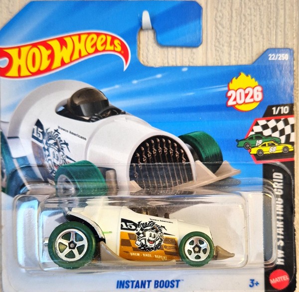 Hot Wheels - Instant Boost - Short Card - Hw Starting Grid 2026 - JJH31-image