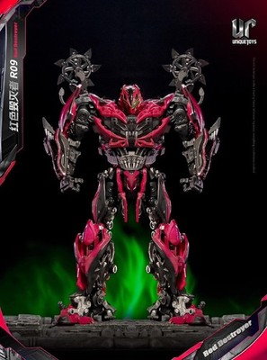 New Unique Toys UT-R09 Red Destroyer Transfomable Toy Xmas Gift instock