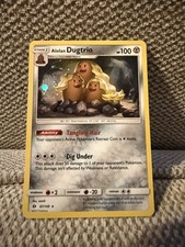 Pokémon TCG Alolan Dugtrio Sun & Moon 87/149 Holo Holo Rare