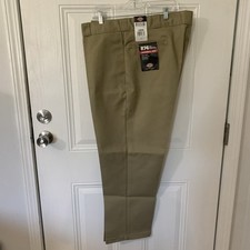 DICKIES Mens 874 Original Fit Work Pants Black 44x30 NWT