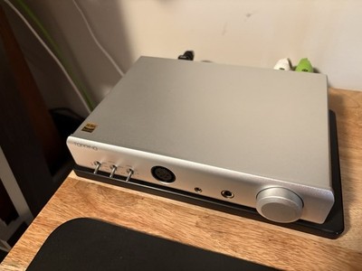 TOPPING A90 Headphone Amplifier Silver, Analog, RCA/XLR Inputs, Headphone Jack