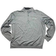 FootJoy Club Champion Gray Quarter Zip Pullover Men’s XL Performance Top