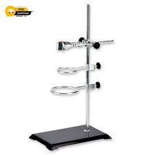 Laboratory Stand Set Lab Support with Clamp Ring for Chemistry Lab