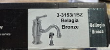 Grifo fregadero de cocina de lujo Hamat 3-3153/1bz Bellagia bronce "clásico rural"