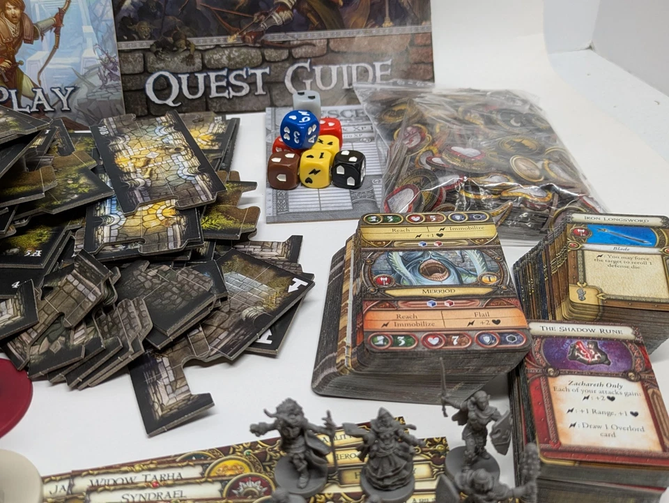 FFG Descent 2nd Edition Core Base Brettspiel VOLLSTÄNDIG KOMPLETT - ohne Karton - Bild 4 von 4