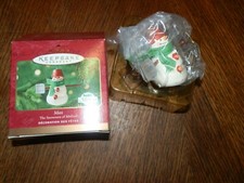 2000 Hallmark Keepsake "Max" The Snowmen of Mitford Christmas Tree Ornament