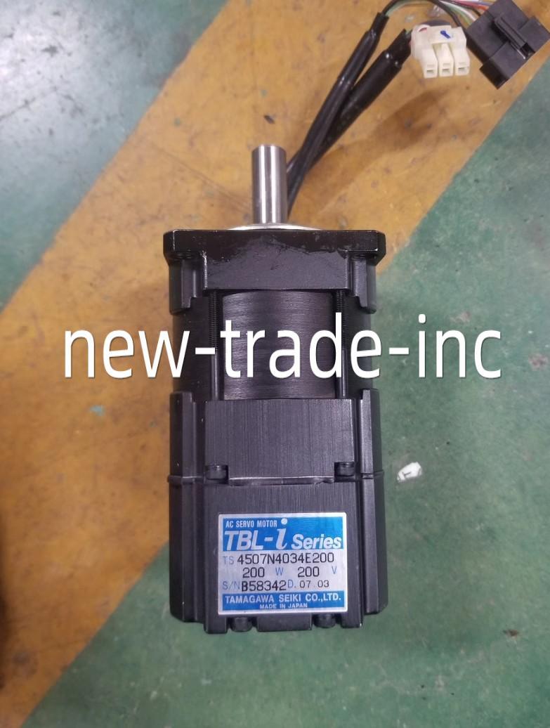 TAMAGAWA TBL-i series 200w (0.2kw) TS4507N1205E200 AC Servo Motor SM46 - Star In