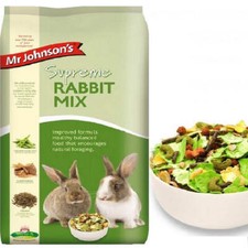 SUPREME RABBIT - (900g to 15kg) - Mr Johnsons Small Animal Feed Bunny Food Mix