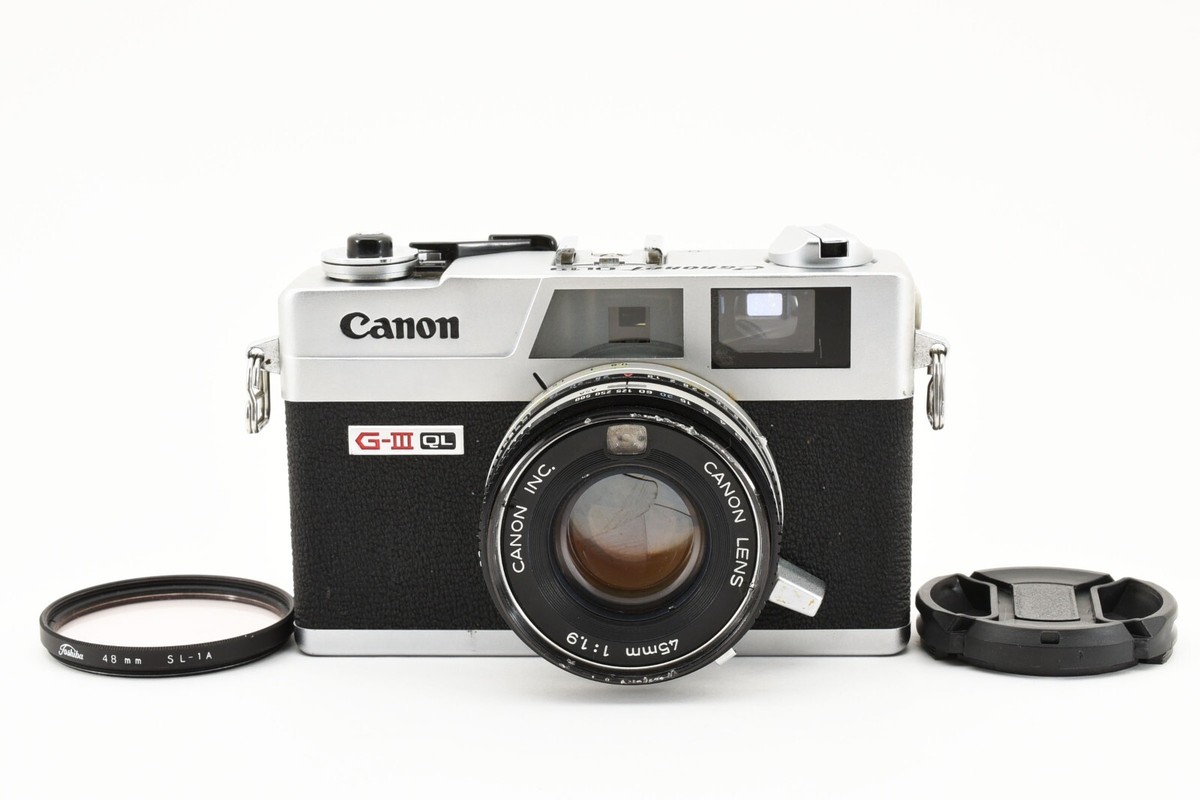 キャノン Canon Canonet QL19 G-III Rare-Mint Meter Work Clear Finder CANON Canonet QL19 G-III from