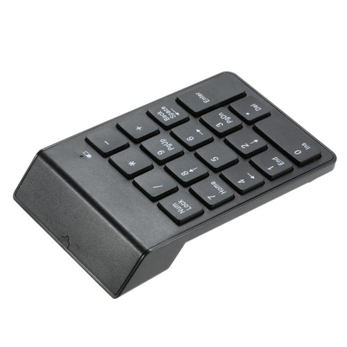Mechanical Keypad 2.4G Wireless 18-key Numpad without Battery (Black) - Picture 2 of 11