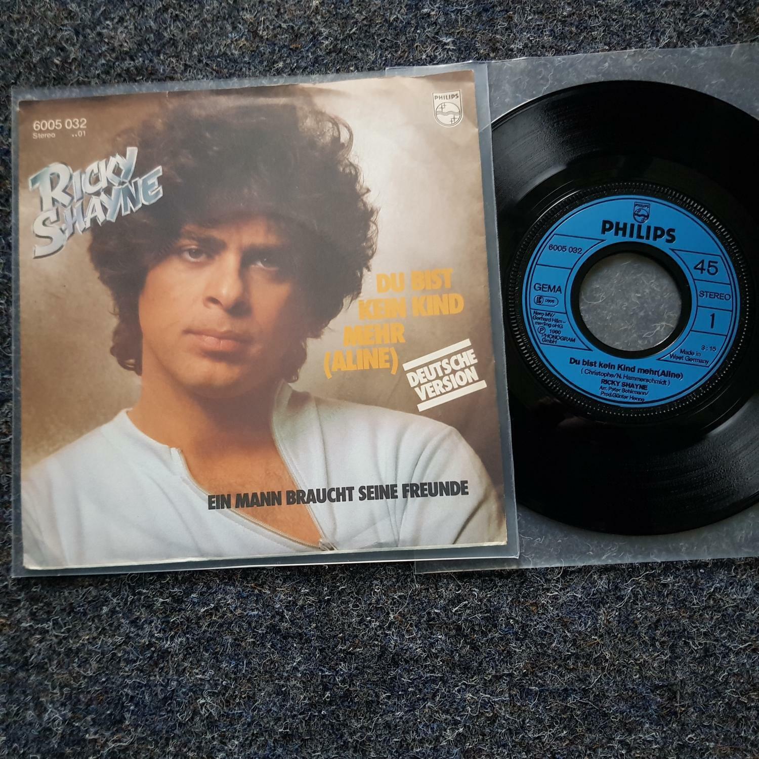 7"" Single Vinyl Ricky Shayne - Du bist kein Kind mehr / Christophe - Aline