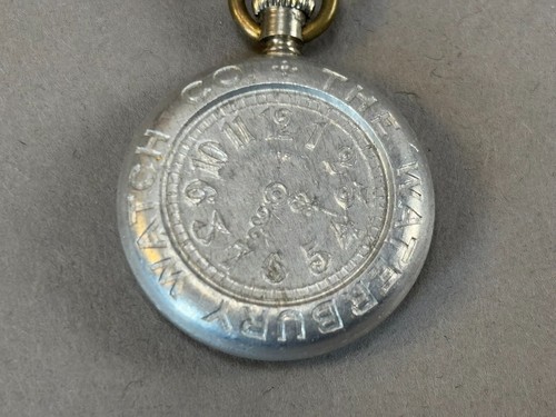 Rare Antique Pat'd 1896 The Trump Cyclometer & Bicycle Watch Pinback Pin Button - Picture 3 of 7