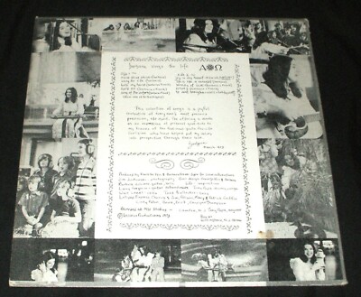 BARBARA SIPPLE Sings for Life LP RARE PRIVATE FEMME XIAN