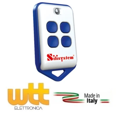 SILISYSTEM TELECOMANDO RADIOCOMANDO UNIVERSALE 30,875MHz 30.875MHz 4 CANALI PER CANCELLO