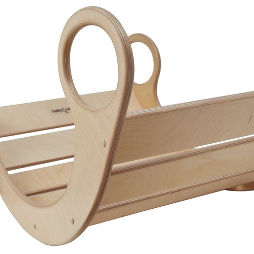 Montessori Child Rocking Bed, Wooden Rocking Play, Wooden Rocking Chair 0-12 yrs - Picture 17 of 24