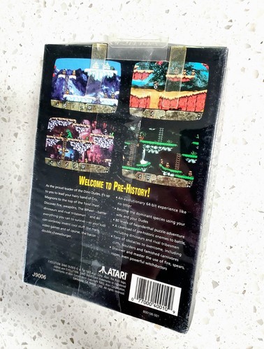 Authentic Factory Sealed EVOLUTION: DINO DUDES Atari Jaguar Good Condition RARE! - Picture 10 of 10