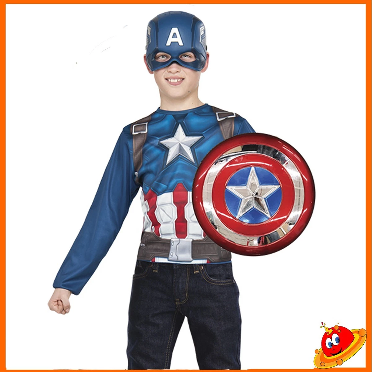 Rubie's Costume Ufficiale Iron Spider Per Ragazzi – Taglia M, Tuta Fronte/retro Con Copristivali E Passamontagna