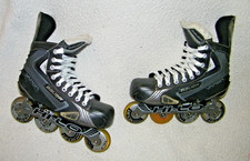 BAUER VAPOR XR DART INLINE ROLLER HOCKEY SKATES ROLLER BLADES, 5 R SKATE 6 SHOE