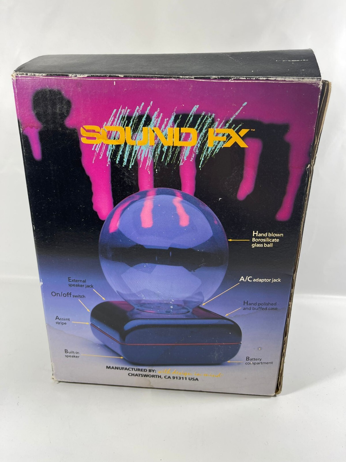 With Design In Mind Sound FX The Talking Crystal Ball Game Rare 1988 Vtg