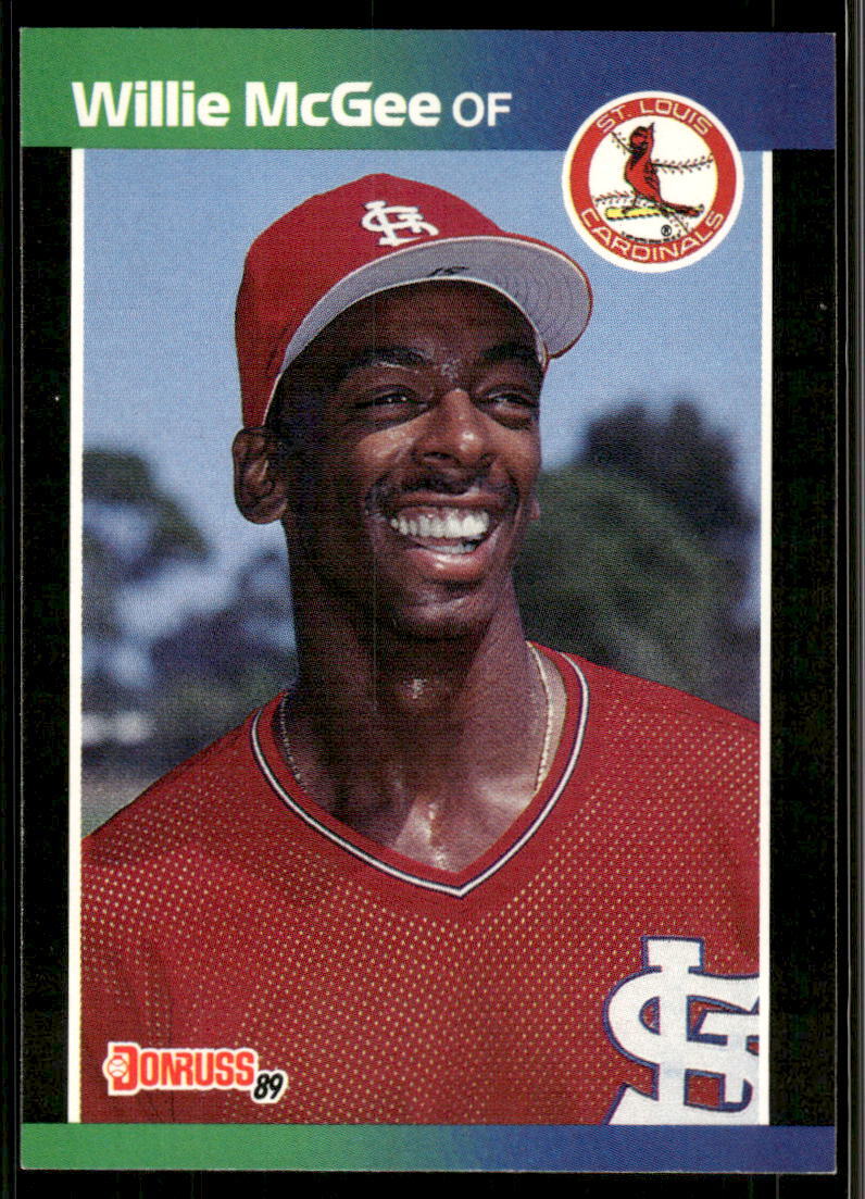 1989 Donruss #161 Willie McGee