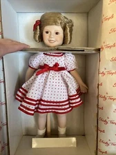 1986 Danbury Mint Shirley Temple Stand Up And Cheer Porcelain Doll