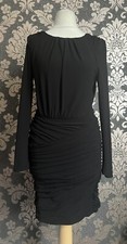 Zara Ruched Bodycon Mini Dress SizeXS