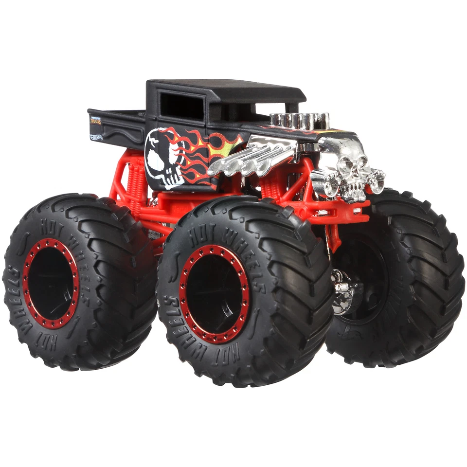 Hot Wheels Monster Trucks Macchinina 164 a Sorpresa Gioco 4 - 8 Anni FYJ44 - Immagine 3 di 4