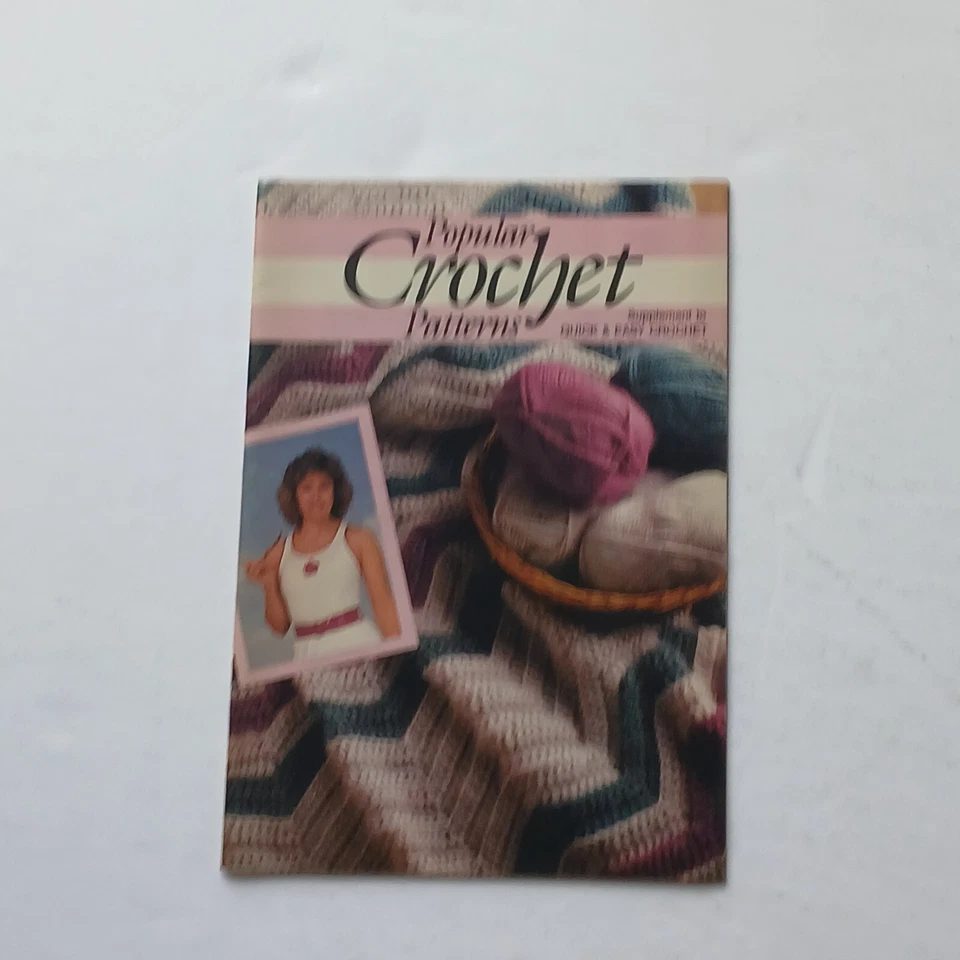 Vintage Crochet Pattern books / booklets Lot of 3 Popular Crochet Patterns - Image 3 of 4