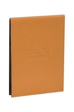 Rhodia Pad Holder in Orange with Graph Pad with Pen Loop - 3.75 x 5.25 - NEW