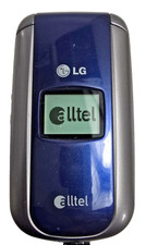 Vintage LG AX155 - Blue and Gray  Alltel  Rare Cellular CDMA Flip Phone