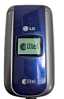 Vintage LG AX155 - Blue and Gray ( Alltel ) Rare Cellular CDMA Flip Phone