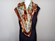 Vintage 39" x 39" Semi - Shear Scarf