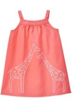 Gymboree 3T Sunny Safari Giraffe Dress NWT 2016 Sundress