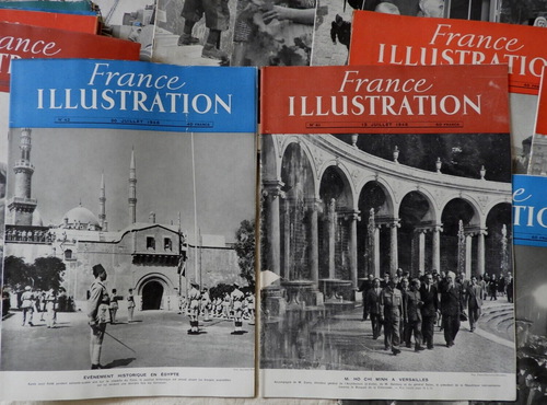 Journal FRANCE ILLUSTRATION : année 1946 (Lot x40 numéros) - Picture 12 of 21