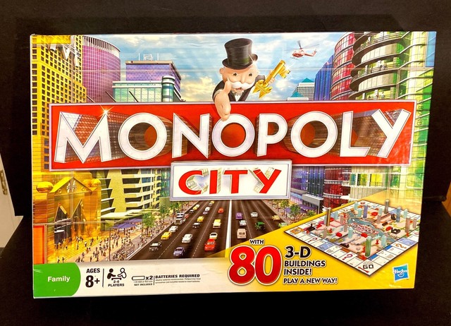 Monopoly City 3d Board Game Hasbro For Sale Online Ebay