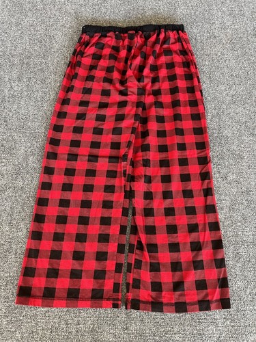 Lazy One Womens Yoga PJ Pants Moose Red Black Plaid Pajama Lounge XL - Picture 2 of 14