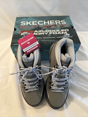 skechers waterproof air cooled memory foam