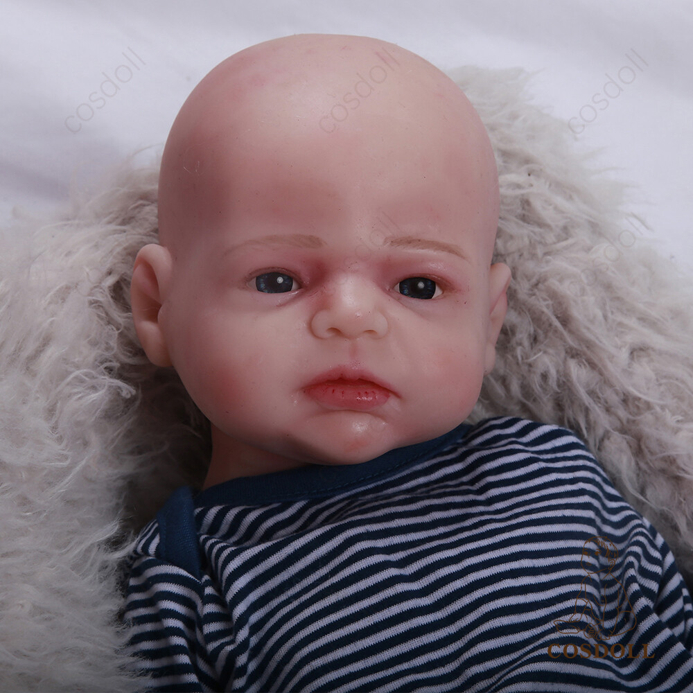 COSDOLL 22in Platinum Silicone Reborn Baby Doll Lifelike Baby Dolls DIY