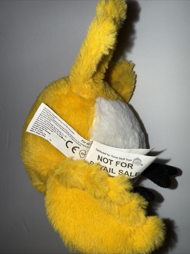 Angry Birds Rio Yellow Caged Bird Plush 5" 2012 Claw Machine Variant RARE - Picture 4 of 5