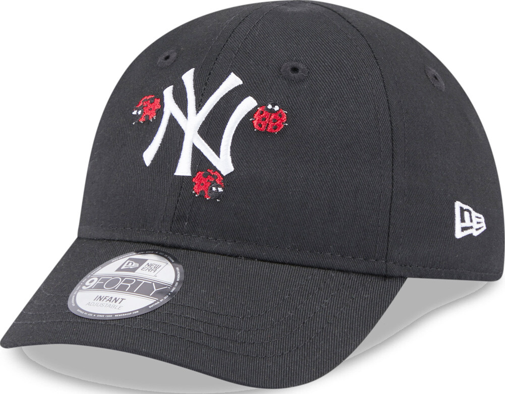 New Era New York Yankees Outdoor Black 9Forty Infant Elasticback
