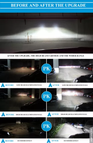 Pair LED Headlight For Benz E Class E211 W212 2014-16 Front DRL Turn Signal Lamp - Picture 17 of 20