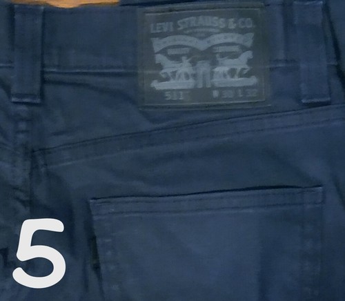 Autentico Levis 511 Slim Skinny Gamba Uomo Grigio Nero Jeans Taglie 30x30  30x32 | eBay