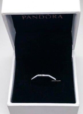 NEW Authentic PANDORA 925 Silver Polished Multifaceted Stackable