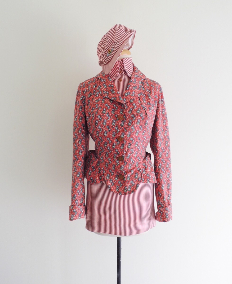 VIVIENNE WESTWOOD 1995 Erotic Zones Red & White stripe and